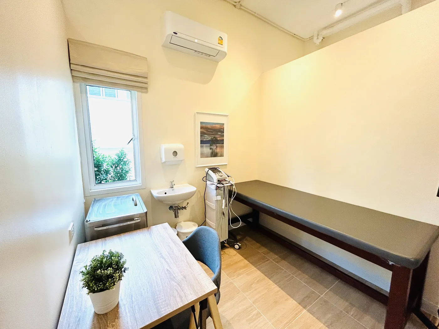 การเสริมสร้างร่างกายและจิตใจ ศูนย์กายภาพบำบัด 1